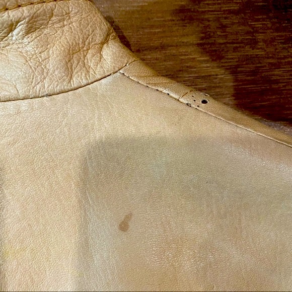 Stephen Butter Soft 100% Vera Pelle Tan Thin Leather Made in Italy (Size S)🌹 - Picture 11 of 16